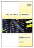 BNU1501 ASSIGNMENT 03 SOLUTIONS, SEMESTER 1, 2022