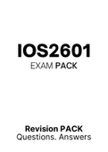 IOS2601 - EXAM PACK (2022)