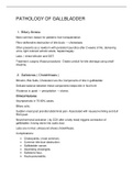 GALLBLADDER PATHOLOGY 