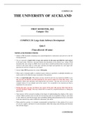 COMPSCI 331 Large-Scale Software Development