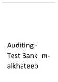 Auditing - Test Bank&lowbar;m-alkhateeb&period;pdf