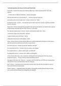 Test Bank Questions and Answers for Personal Traits Puzzle