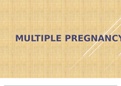 Multiple pregnancy 