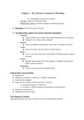 BIOL 1334 Chapter 1 to 6 The Sciences of Anatomy & Physiology &lpar;Latest-2020&rpar; Human anatomy and physiology University of Houston 100&percnt; Correct Answers&comma; Download to Score A