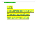 BUNDLE FORATI COMPREHENSIVE C&period;180 Questions with Answers-Latest Update