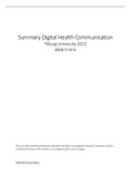 Summary Digital Health Communication (800872-M-6)