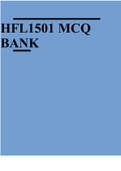 HFL1501 MCQ BANK