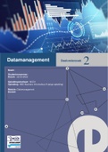 Moduleopdracht Datamanagement Cijfer: 7 (incl. beoordeling)