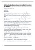 SDI Scuba Certification Exam Study Guide Questions & Answers&period;