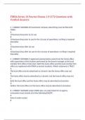 FINRA Series 10 Practice Exams 1 & 2&vert;72 Questions with Verified Answers&comma;100&percnt; CORRECT