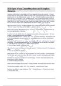 SDI Open Water Exam Questions and Complete Answers&period;