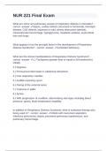 NUR 221 Final Exam  Liberty University  Question and answers  verified to pass 2024&sol;2025
