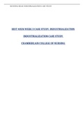 HIST 405N WEEK 3 CASE STUDY INDUSTRIALIZATION CASE STUDY CHAMBERLAIN COLLEGE OF NURSING
