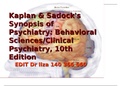 Study Notes for, The Patient-Doctor Relationship Kaplan & Sadock's Synopsis of Psychiatry: Behavioral Sciences/Clinical Psychiatry, 10thE__Rated A