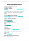 PERSONAL HEALTH FINAL EXAM ACTUAL EXAM