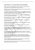 MED-SURG&period; CH&period;1 QUESTIONS AND ANSWERS