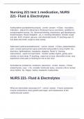 Nursing 221 test 1 medication  Liberty University - Question and answers  verified to pass 2024&sol;2025