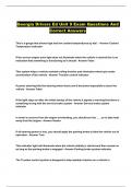 Georgia Drivers Ed Unit 9 Exam Questions And Correct Answers