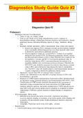 NSG 550 DIAGNOSTICS STUDY GUIDE  1 TO 3 WELL ELABORATED AND WELL INFORMING AND GUIDING TO COMING EXAMS