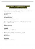 GEB3213 Exam 1 With Questions And Verified Answers Graded A&plus; Latest Update