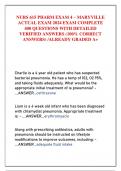 NURS 615 PHARM EXAM 4 &ndash; MARYVILLE  ACTUAL EXAM 2024 EXAM COMPLETE  400 QUESTIONS WITH DETAILED  VERIFIED ANSWERS &lpar;100&percnt; CORRECT  ANSWERS&rpar; &sol;ALREADY GRADED A&plus;