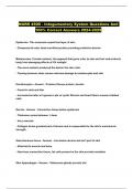 NURS 4500 PACKAGED EXAMS WITH ACTUAL QUESTIONS AND VERIFIED DETAILED ANSWERS GRADED A&plus; &lpar;100&percnt; PASS GUARANTEED&rpar;