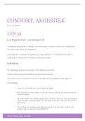 Comfort: akoestisch