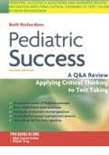 PEDIATRIC SUCCESS A QUESTIONS AND ANSWERS REVIEW 2RD EDITION APPLIYING CRITICAL THINKING TO TEST TALKING BY BETH RICHARDSON