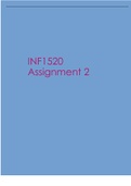 INF1520  Assignment 2 Semester 1 