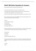 KAAP 180 Entire Questions & Answers