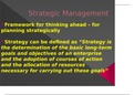 Strategic Management Science Presentation on Mc Donald's