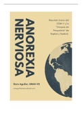 Resumen sobre Anorexia Nerviosa - Psiquiatría (PS-113)