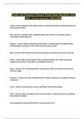 Family and Consumer Science Praxis Exam Questions And 100&percnt; Correct Answers 2024-2025