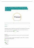 NUR 1141 Midterm Pro&filig;ciency Challenge Exam 1-7 Bundled Exams with complete solutions