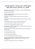 med lab midterm 1 review exam &sol;&sol;All Chapters With 100&percnt; Correct Answers &sol; A &plus; Grade&period;