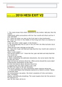 MDA 224 2019 HESI EXIT V2 GRADED A