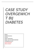 case study 1ste jaar overgewicht bij diabetes