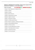 TEST BANK for Medical Terminology Systems&colon; A Body Systems Approach 8th Edition by Barbara Gylys 
