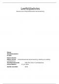 Leefstijladvies&comma; Interprofessionele Samenwerking 