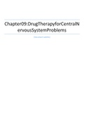 Chapter09:DrugTherapyforCentralNervousSystemProblems 
