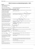 WGU E-Commerce and Marketing Analytics - WITH ALL CORRECT ANSWERS&lowbar;&period;pdf