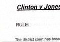 Clinton v. Jones