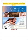 Maternal Child Nursing Care 7th Edition By Shannon E&period; Perry&comma; Marilyn J&period; Hockenberry&comma; Mary Catherine Cashion All Chapters Included