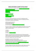 RNSG 2539 EXAM 2 LATEST ACTUAL EXAM