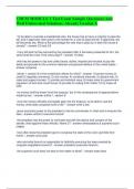 CDFM MODULE 1 Test Exam Sample Questions And  Well Elaborated Solutions&period; Already Graded A 