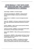CDFM MODULE 1 TEST WITH OVER 150&plus; QUESTION AND 100&percnt; CORRECT ANSWERS&lbrack;FOR A&plus; GRADES&rsqb;
