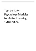 Test bank for Psychology Modules for Active Learning, 12th Edition.pdf