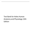 Test Bank for Holes Human Anatomy and Physiology 13th Edition.pdf