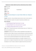 Assignment 10&period;2&colon; Shadow Health-Focused Exam&colon; Hypertension and Type 2 Diabetes Patient&colon; Arun Patel