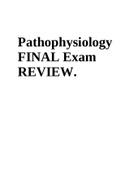 Pathophysiology FINAL Exam REVIEW&period;